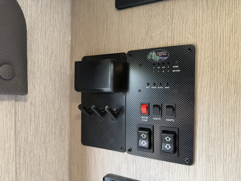 Giá Treo Tường Đựng Chìa Khóa & Ví (Key & Wallet Holder - Wall Mount) - Image 2