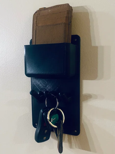 Giá Treo Tường Đựng Chìa Khóa & Ví (Key & Wallet Holder - Wall Mount) - Image 3