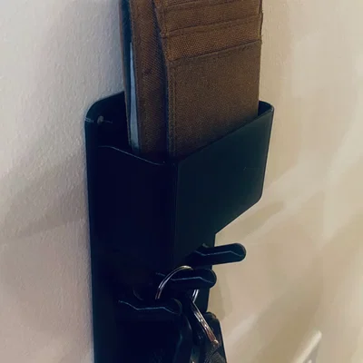 Giá Treo Tường Đựng Chìa Khóa & Ví (Key & Wallet Holder - Wall Mount)