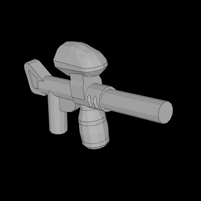 Mô hình súng bắn sơn (Paintball Gun) tương thích với Lego