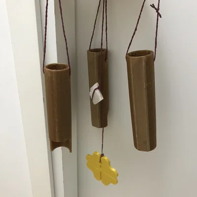 Chuông gió kiêm chậu cây (Wind Chime Planter)