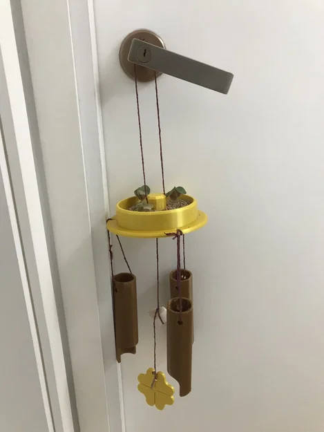 Chuông gió kiêm chậu cây (Wind Chime Planter) - Image 4