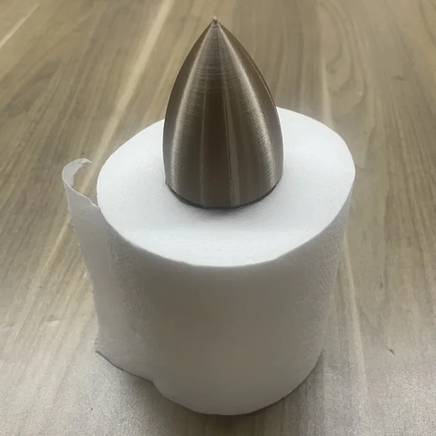 Mũi chóp tên lửa mô hình cho thân ống giấy vệ sinh (41 mm ID) - Image 1