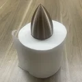 Mũi chóp tên lửa mô hình cho thân ống giấy vệ sinh (41 mm ID) - Thumbnail 1