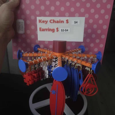 Phụ kiện in 3D gắn bảng giá cho kệ trưng bày sản phẩm