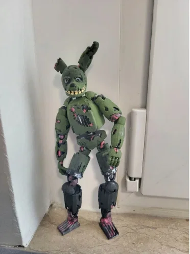 Mô hình in 3D Springtrap từ FNAF - Hướng dẫn in chi tiết - Image 1