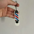 Barber Pole NFC Cart Opener – Móc khóa mở xe đẩy kèm khe thẻ NFC nhiều màu - Thumbnail 1