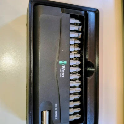 Khay đựng bộ đầu vít Wera Bit-Check chuẩn Gridfinity tiện lợi