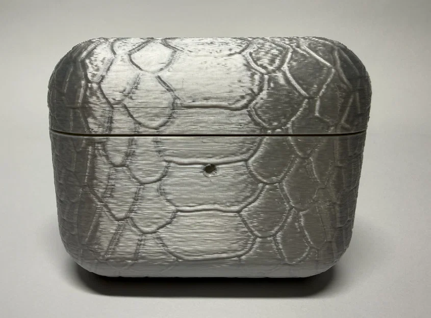 Ốp AirPods Pro 3 vân da rắn (Snake Skin Texture Case) - Image 3