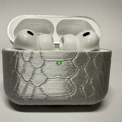 Ốp AirPods Pro 3 vân da rắn (Snake Skin Texture Case)