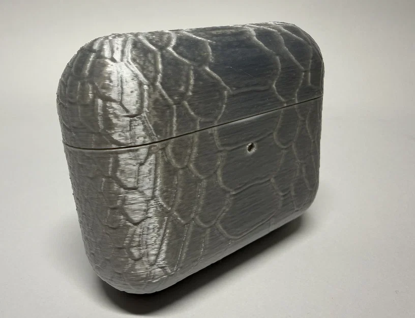 Ốp AirPods Pro 3 vân da rắn (Snake Skin Texture Case) - Image 5