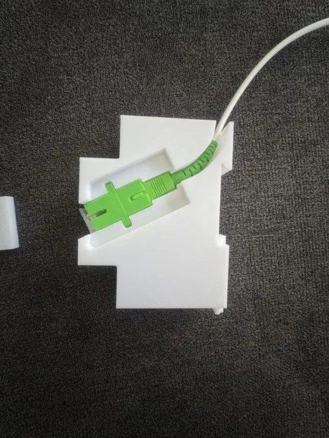 Cổng passthrough cáp quang DIN rail 18mm cho tủ điện (PTO) - Image 4
