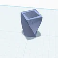 Ống cắm bút xoắn ốc hiện đại - Mẫu in 3D trang trí bàn làm việc - Thumbnail 1