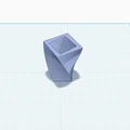 Ống cắm bút xoắn ốc hiện đại - Mẫu in 3D trang trí bàn làm việc - Thumbnail 2