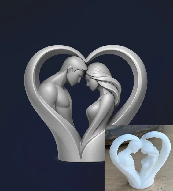 Tượng Trái Tim #3 (Heart Sculpture #3) - Image 1