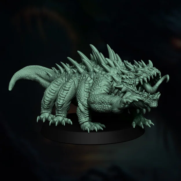 Basilisk – Miniature Fantasy In 3D (STL) - Image 1