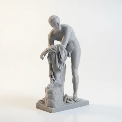 Tượng Hermes Sắt Phong Cách Cổ Điển – Mẫu In 3D (STL) Printable