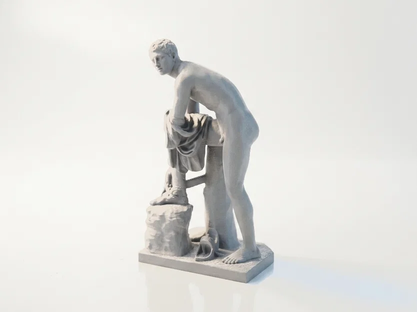 Tượng Hermes Sắt Phong Cách Cổ Điển – Mẫu In 3D (STL) Printable - Image 2