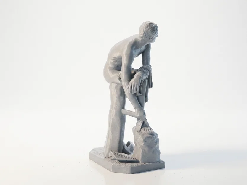 Tượng Hermes Sắt Phong Cách Cổ Điển – Mẫu In 3D (STL) Printable - Image 3