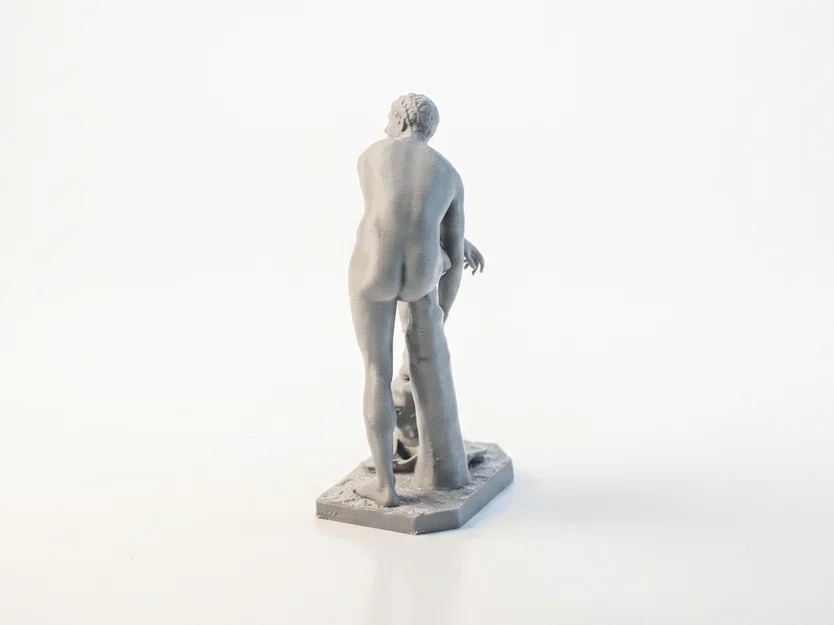 Tượng Hermes Sắt Phong Cách Cổ Điển – Mẫu In 3D (STL) Printable - Image 4