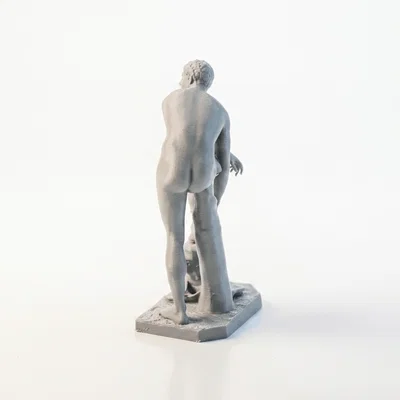 Tượng Hermes Sắt Phong Cách Cổ Điển – Mẫu In 3D (STL) Printable