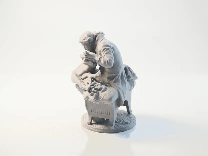 Tượng Điêu Khắc Hậu Cổ Điển Iron Jenner – 3D Printable - Image 1