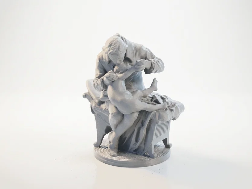Tượng Điêu Khắc Hậu Cổ Điển Iron Jenner – 3D Printable - Image 2