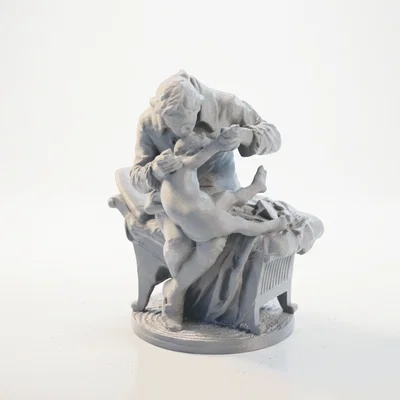 Tượng Điêu Khắc Hậu Cổ Điển Iron Jenner – 3D Printable