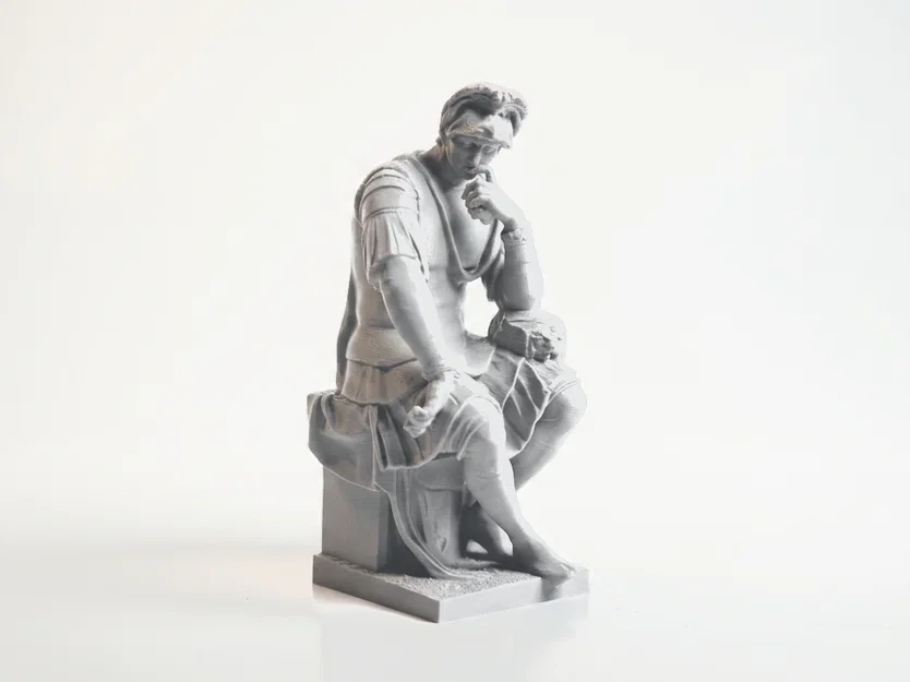Tượng Cổ Điển Lorenzo De Medici – Mẫu 3D In Được (STL) - Image 1