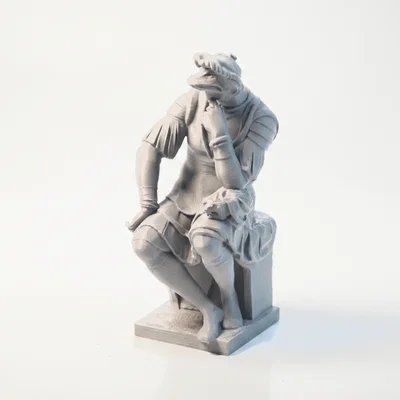 Tượng Cổ Điển Lorenzo De Medici – Mẫu 3D In Được (STL)