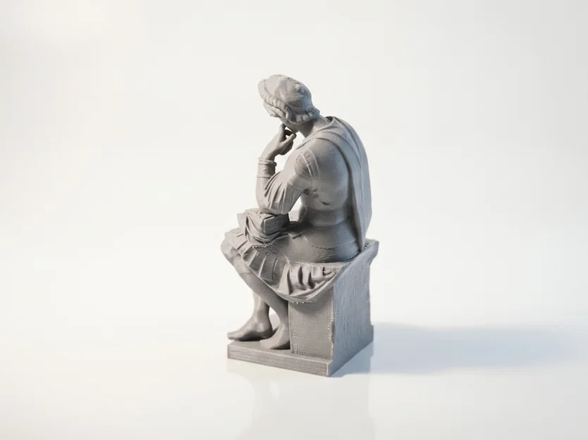 Tượng Cổ Điển Lorenzo De Medici – Mẫu 3D In Được (STL) - Image 3
