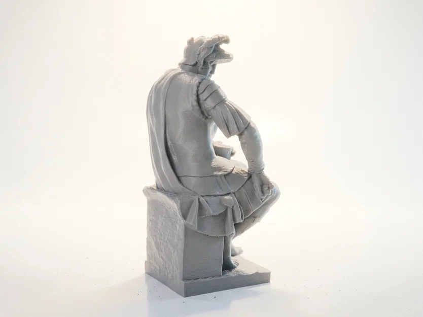 Tượng Cổ Điển Lorenzo De Medici – Mẫu 3D In Được (STL) - Image 4