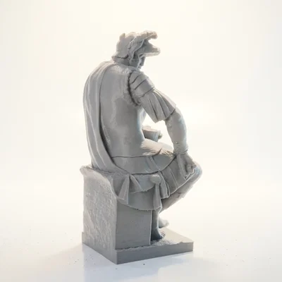 Tượng Cổ Điển Lorenzo De Medici – Mẫu 3D In Được (STL)