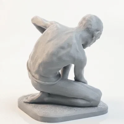 Tượng Cổ Điển Người Chơi Marble Sắt – Mẫu 3D In 3D