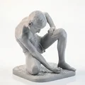Tượng Cổ Điển Người Chơi Marble Sắt – Mẫu 3D In 3D - Thumbnail 4