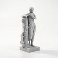 Tượng Cổ Điển Iron Mercury 3D Có Thể In - Thumbnail 3