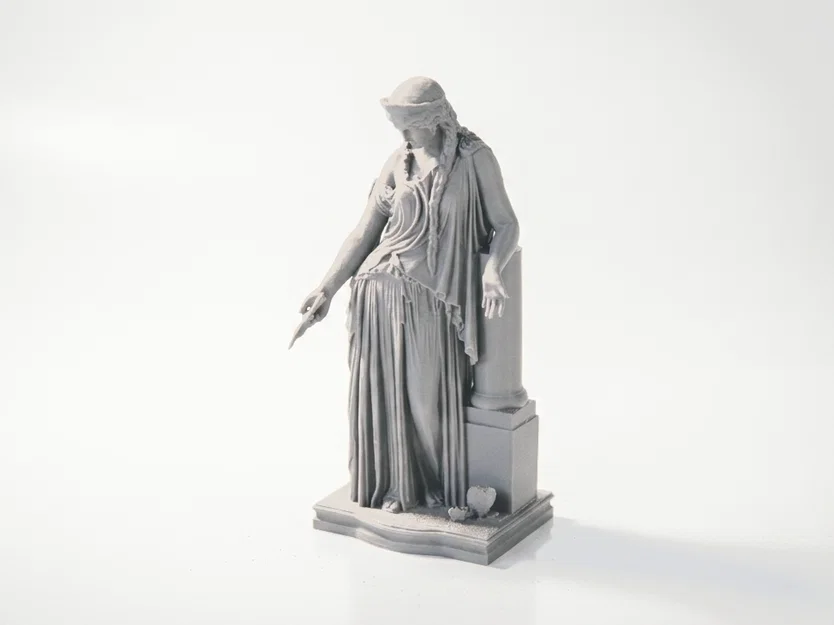 Tượng Điêu Khắc Cổ Điển Iron Medea – 3D Printable - Image 1