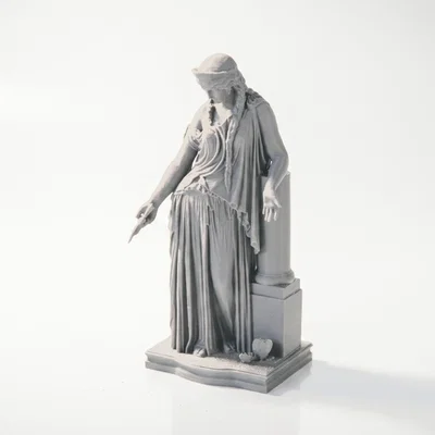 Tượng Điêu Khắc Cổ Điển Iron Medea – 3D Printable