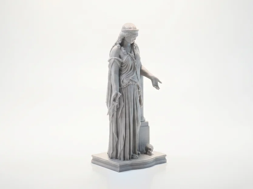 Tượng Điêu Khắc Cổ Điển Iron Medea – 3D Printable - Image 2