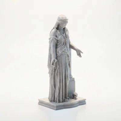 Tượng Điêu Khắc Cổ Điển Iron Medea – 3D Printable