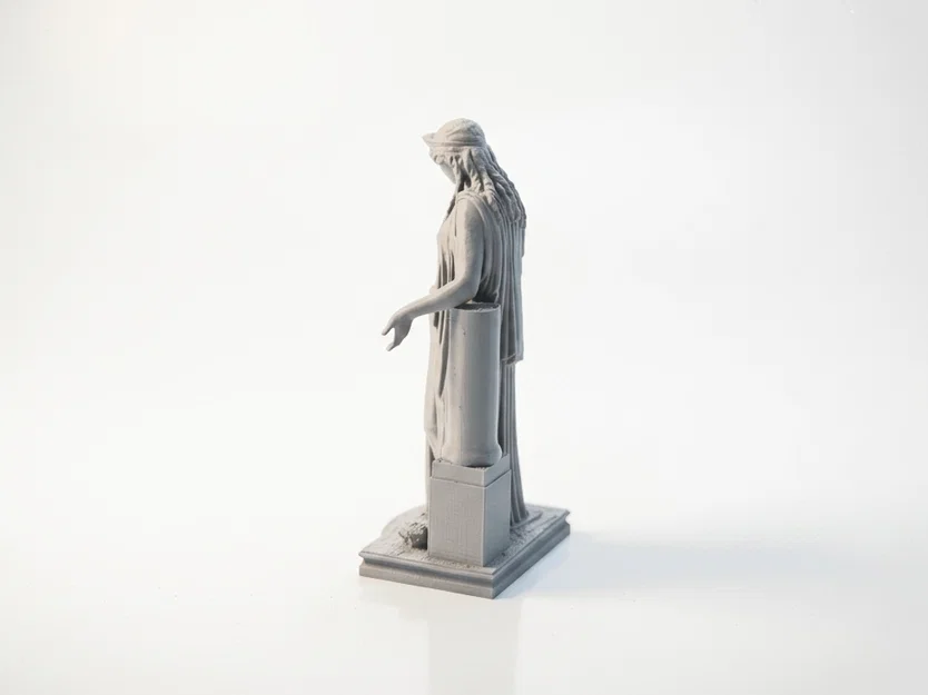 Tượng Điêu Khắc Cổ Điển Iron Medea – 3D Printable - Image 3