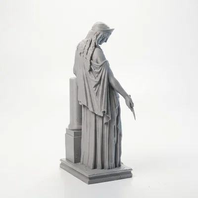 Tượng Điêu Khắc Cổ Điển Iron Medea – 3D Printable