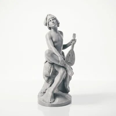 Tượng Cổ Điển Ngư Dân Neapolitan Bằng Sắt – Iron Neapolitan Fisherman (3D Printable)