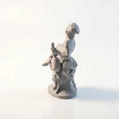Tượng Cổ Điển Ngư Dân Neapolitan Bằng Sắt – Iron Neapolitan Fisherman (3D Printable)