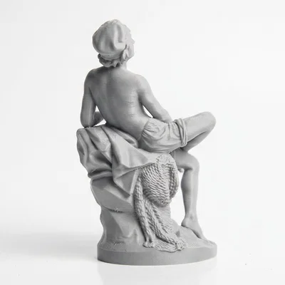 Tượng Cổ Điển Ngư Dân Neapolitan Bằng Sắt – Iron Neapolitan Fisherman (3D Printable)