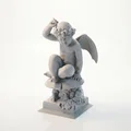 Tượng Cổ Điển Iron Puck Toadstool – STL In 3D - Thumbnail 1