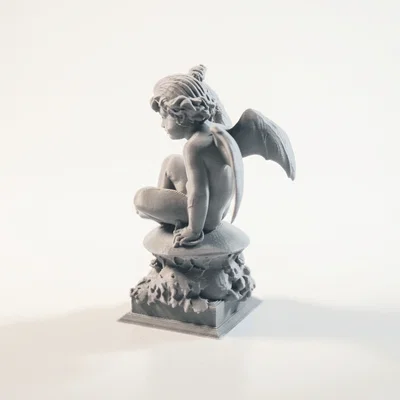 Tượng Cổ Điển Iron Puck Toadstool – STL In 3D
