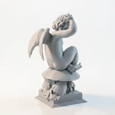 Tượng Cổ Điển Iron Puck Toadstool – STL In 3D