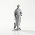Tượng Saint George Sắt Cổ Điển – Mẫu 3D In Được - Thumbnail 1