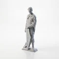 Tượng Saint George Sắt Cổ Điển – Mẫu 3D In Được - Thumbnail 3